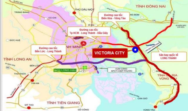 Đất nền dự án KDC Victoria City, gần sân bay Quốc tế Long Thành