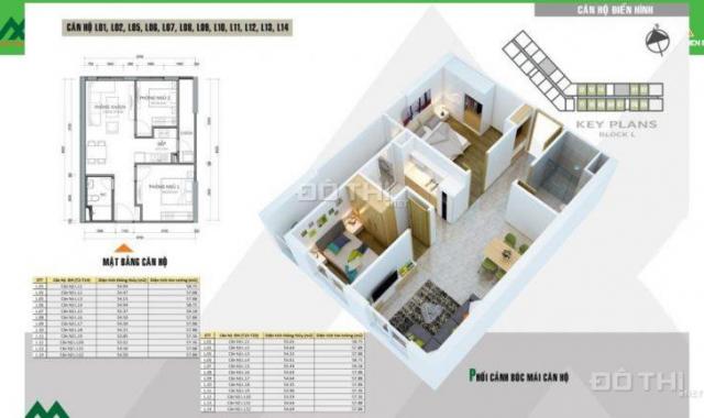 0904529268 cần bán căn hộ Xuân Mai Complex - HH2 Dương Nội, 2PN, giá 950tr, tháng 12/2017 nhận nhà