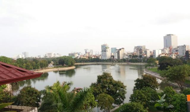 Bán nhà phố Hồ Ba Mẫu, Lê Duẩn, view thẳng ra hồ, vị trí cực đẹp, 65m2 x 5 tầng. Giá 12,5 tỷ