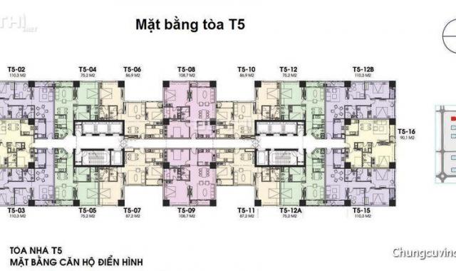 Cần bán gấp căn hộ T5 Times City 75m2 cắt lỗ 300 triệu