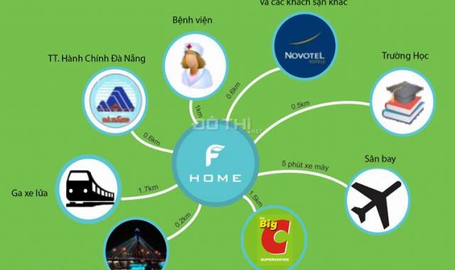 Cho thuê căn hộ F.Home mới 100%, full nội thất, thiết kế hiện đại. LH BĐS Mizuki: 0942326060