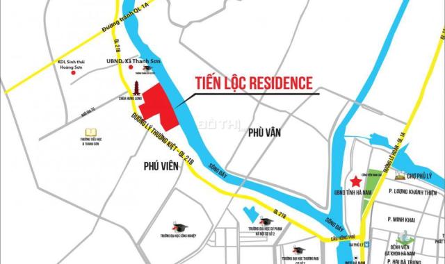 Bán đất tại dự án Tiến Lộc Residential, Phủ Lý, Hà Nam diện tích 90m2 giá 4 triệu/m²