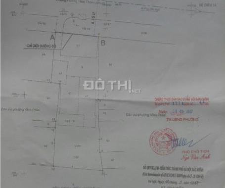 Bán nhà đất 361m2 có giấy phép XD số 713 Hoàng Hoa Thám, thông tin chính xác minh bạch