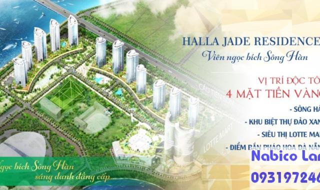 Bán đất Halla Jade Residence, vị trí 3 mặt tiền đắc địa chỉ với 44 triệu/m2