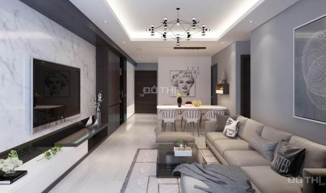 Bán căn hộ 77.6m2 có đầy đủ nội thất, giá 2.1 tỷ mặt đường Lê Văn Lương kéo dài