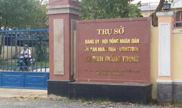 Bán đất tại xã Điện Thắng Trung, Điện Bàn, Quảng Nam. Diện tích 100m2, giá 399 triệu