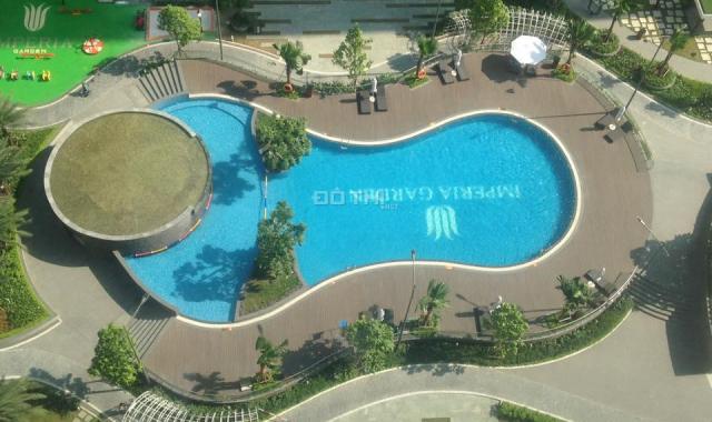 Chung cư Imperia Garden cho thuê căn hộ 86m2, 2PN, đồ cơ bản, view bể bơi. Giá: 11 triệu/tháng
