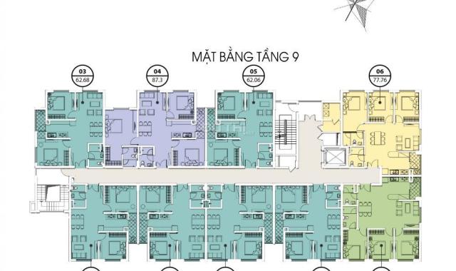 Bán CH duplex giá rẻ DT 77.76m2, chiều cao 6.8m giá 2.03 tỷ chung cư Valencia Việt Hưng, Long Biên