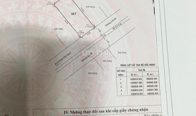 Bán gấp lô đất mặt tiền Ngô Chí Quốc, Thủ Đức, sổ hồng riêng, bao xây dựng, 56m2, giá 1,26 tỷ