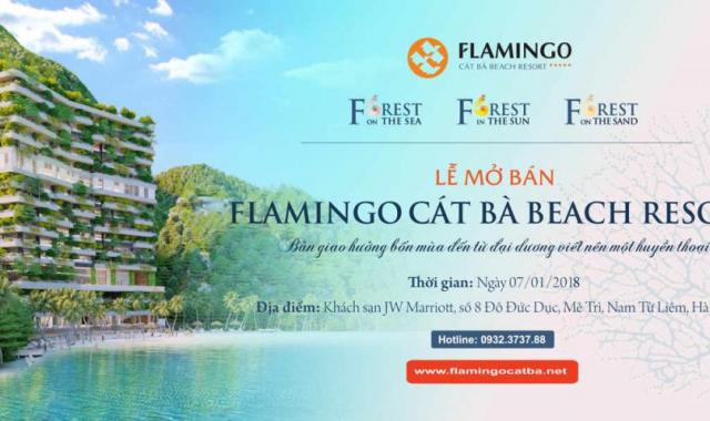 Sự kiện mở bán resort 5 sao Flamingo Cát Bà ngày 7/1/2018 tại Marriott