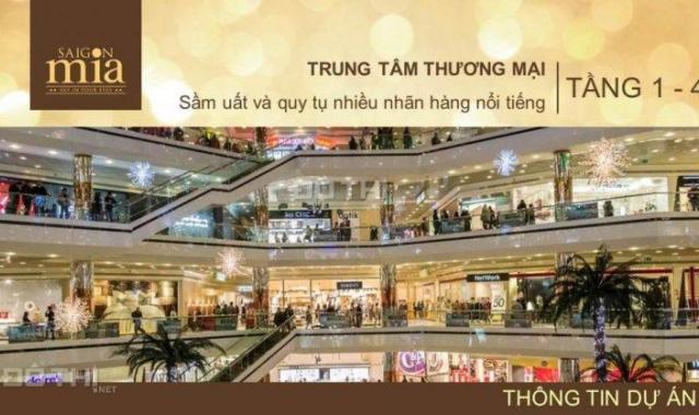 Mở bán shophouse dự án Sài Gòn Mia cực đẹp, CK ngay 350tr cho khách hàng đặt mua trong tháng