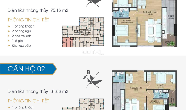 Bán căn hộ chung cư tại dự án chung cư 282 Nguyễn Huy Tưởng, Thanh Xuân, Hà Nội, giá 24,2 tr/m2
