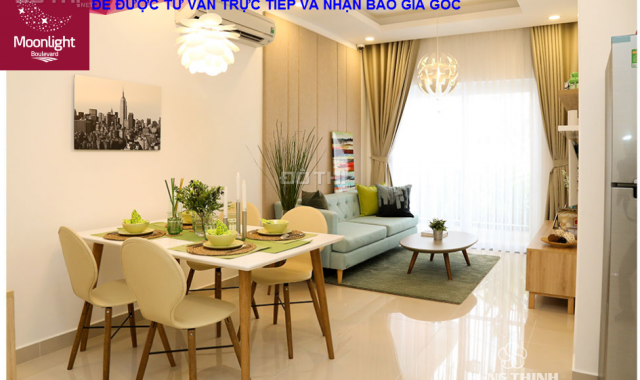 Bán căn hộ chung cư tại dự án Moonlight Boulevard, Bình Tân, Hồ Chí Minh, dt 68m2 giá 1ty950