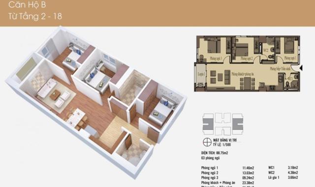 Đón tết cùng Trương Định Complex lựa chọn căn hộ đẹp 3PN, 85m2, 102m2, 119m2