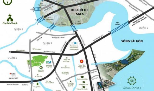 Căn hộ ven sông Sài Gòn, liền kề với Phú Mỹ Hưng - Q7, giá chỉ từ 1,5 tỷ. Call: 0909.505.752