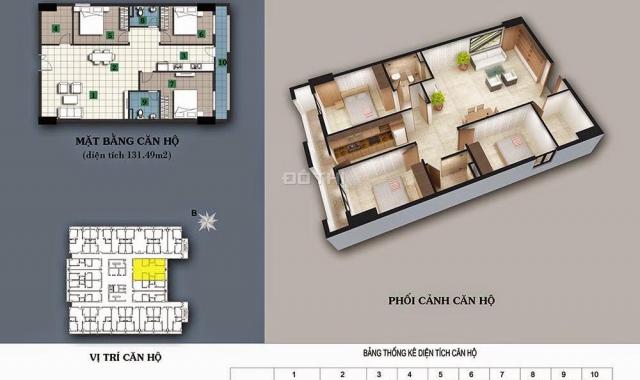 Bán căn hộ CC tại dự án chung cư 187 Tây Sơn, Đống Đa, Hà Nội, diện tích 130m2, giá 34 triệu/m2