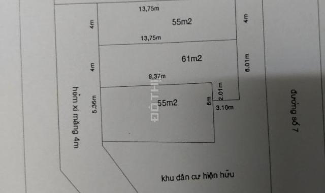 Đất chính chủ đường 7, phường Linh Trung, gần ngã 4 Thủ Đức, giá đầu tư hấp dấn, dt 50m2 - 70m2