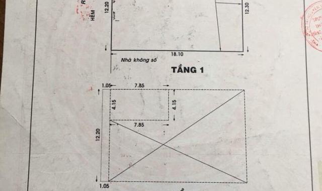 Bán nhà Trịnh Đình Thảo, P. Hòa Thạnh, Q. Tân Phú, diện tích 219.6m2, giá 15 tỷ