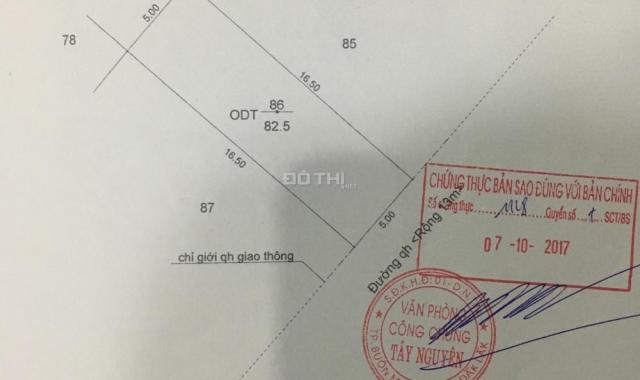 Cần bán lô đất ngay KĐT mới phường Tân Lợi, TP. Buôn Ma Thuột, giá 1.9 tỷ, quy hoạch đẹp