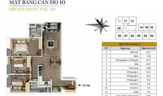 Bán căn hộ FLC Star Tower 418 Quang Trung, 1502 (74,6m2) 1610(93,5m2) 16tr/m2, LH: 0902193188