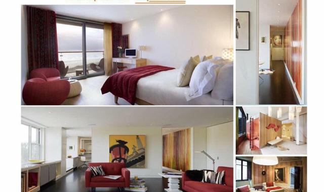 Cho thuê căn hộ Hilton Đà Nẵng, 5,9 triệu/tháng, 45m2, bên bờ sông Hàn