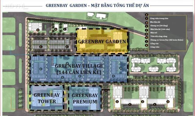 Hot! Chỉ từ 530 triệu đã có thể sở hữu căn hộ chung cư cao cấp Green Bay Garden tại Bãi Cháy Hạ Lon