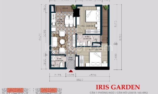 Tổng hợp quỹ căn đẹp còn lại tại dự án Iris Garden Mỹ Đình - LH 097.141.5678