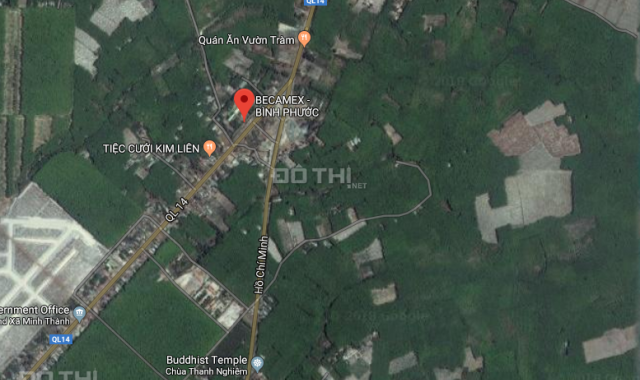 Đất đầu tư QL14 KCN Becamex Chơn Thành Bình Phước chỉ từ 500 triệu có 300m2 thổ cư, 0933139663