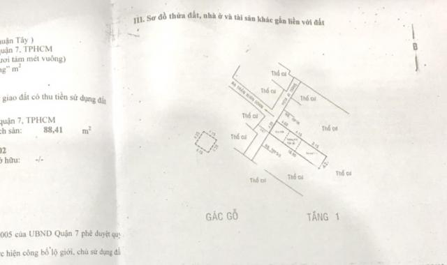 Bán nhà đường Trần Xuân Soạn, phường Tân Thuận Tây, Quận 7, hẻm 209