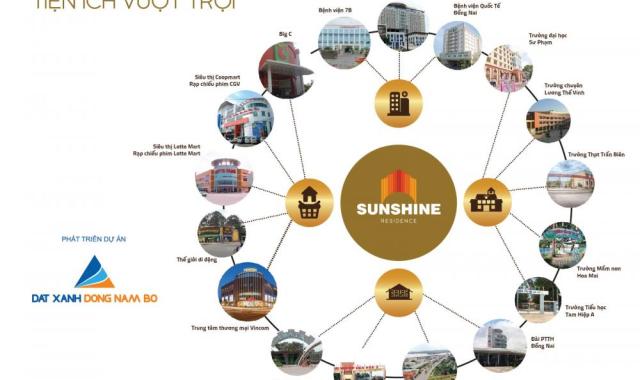 Bán nhà liền kề tại trung tâm thành phố Biên Hòa, Sunshine Residences