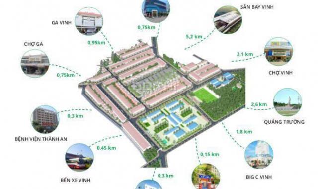 Bán đất đẹp dự án Nam Lê Lợi, trung tâm của trung tâm TP Vinh. LH. 0915024892