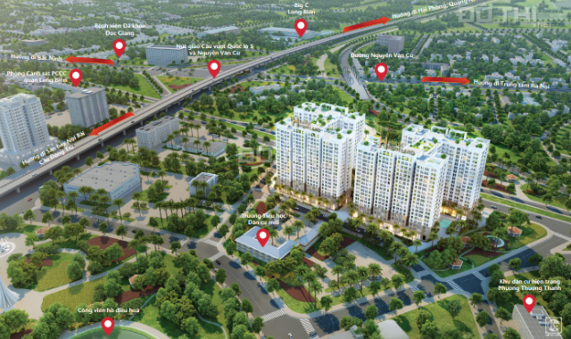 Mở bán dự án tâm điểm Long Biên - Chung cư Hà Nội Homeland Long Biên, chỉ từ 1.1 tỷ/căn 