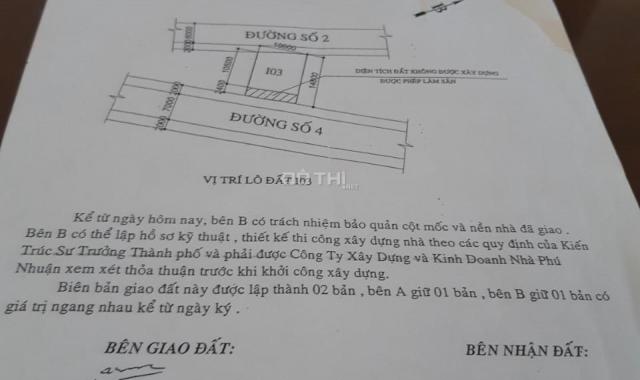 Bán đất 2 mặt tiền, Đường số 25, Phạm Văn Đồng, P. Hiệp Bình Chánh, Q. Thủ Đức, Tp. HCM