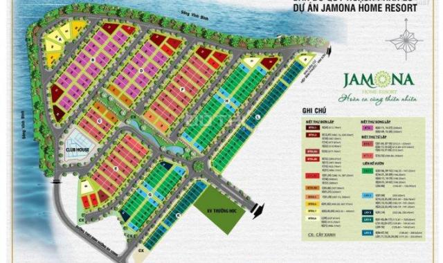 Để lại nền BT Jamona Home Resort, 26,5tr/m2, 212m2, TB, SĐ riêng, dân cư đông an ninh, 0932424238