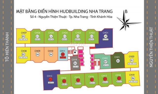 Bán chung cư HUD Building số 4 Nguyễn Thiện Thuật, Nha Trang. LH Mr. Duy 0968.595.532