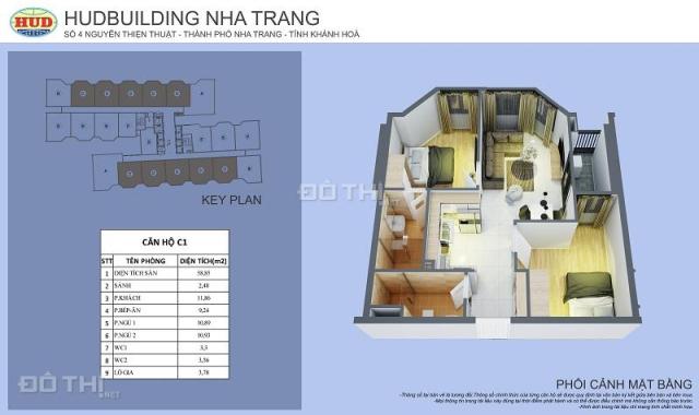 Bán chung cư HUD Building số 4 Nguyễn Thiện Thuật, Nha Trang. LH Mr. Duy 0968.595.532