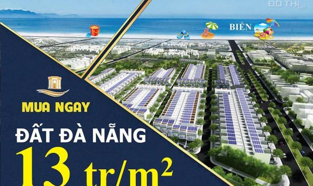 KĐT xanh ngay trung tâm TP Đà Nẵng, đối diện hồ sinh thái, Giá chỉ 13tr/m2 - CK cực cao từ CĐT
