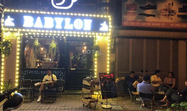 Sang nhượng quán cafe tại mặt phố Phố Trần Huy Liệu – Giảng Võ 