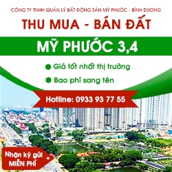 Công ty Becamex bán đất tại Mỹ Phước 3 với giá gốc bao sang tên, LH 0933937755 Anh Tổng