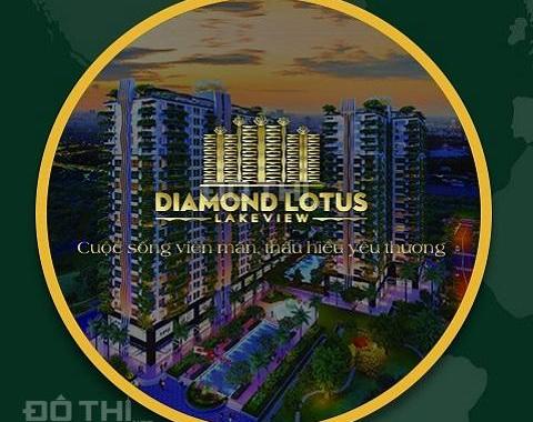 Cần tiền sang nhượng gấp căn hộ xanh Diamond Lotus Lake View gần Đầm Sen. LH: 0931.311.013