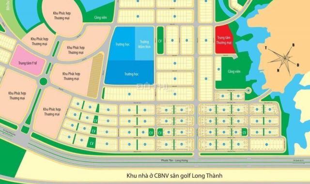 Đất nền khu đô thị Phước Tân, đối diện sân golf Long Thành, tặng ngay 1 - 2 cây vàng, LH 0981633644