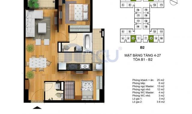 Bán cắt lỗ cực sâu căn hộ 70m2, 2PN, Hòa Bình Green City, giá 2.1 tỷ. LH 0983533123