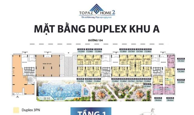 10 suất nội bộ shophouse duplex dự án Topaz Home 2, cách trạm Metro chỉ 1km