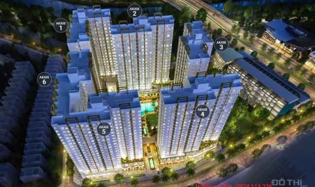 Bán căn hộ chung cư tại dự án Akari City Nam Long, Bình Tân, Hồ Chí Minh. DT 75m2, giá 1,3 tỷ
