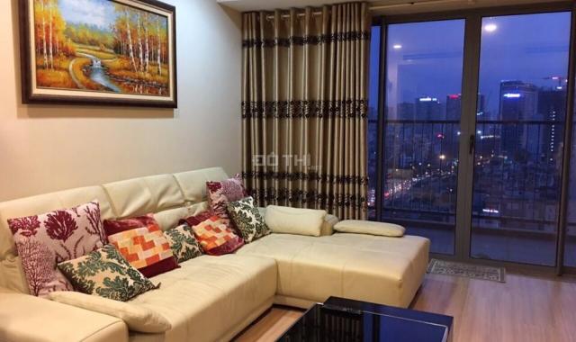 Cho thuê căn hộ tại Ngọc Khánh Plaza, đối diện đài truyền hình VN, 112m2, 2PN, giá 15 tr/th