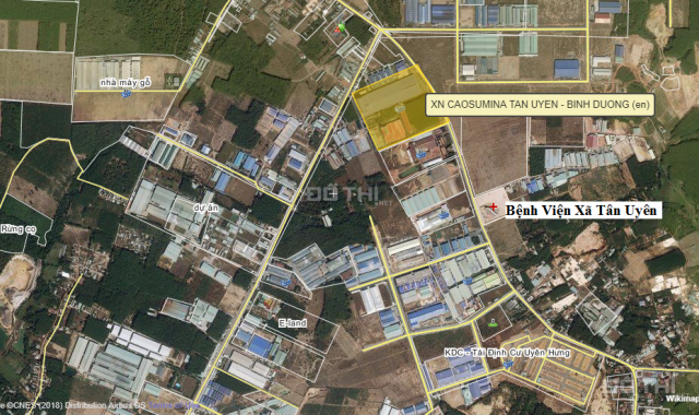 Bán đất khu đô thị cao cấp Nam Tân Uyên giá chỉ 550tr/nền, 70 - 140m2