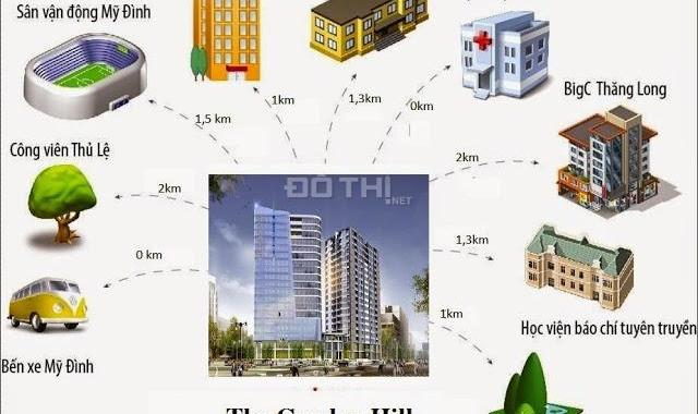Cho thuê mặt bằng kinh doanh chung cư The Garden Hill 99 Trần Bình (chia nhỏ từ 200m2)