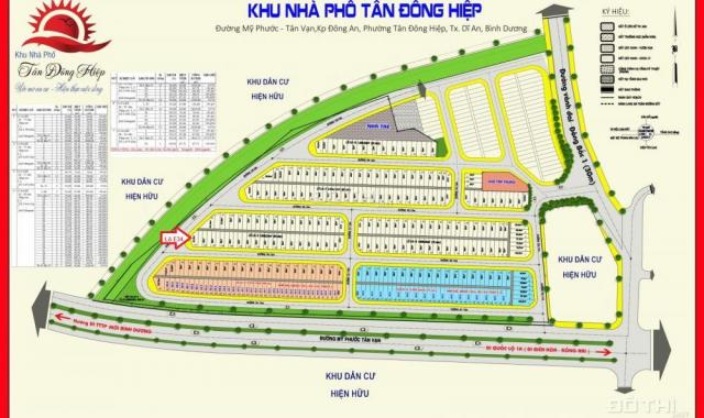 Bán đất KDC Phú Mỹ Hiệp, Dĩ An, Bình Dương, diện tích 86m2. Giá 2,2 tỷ