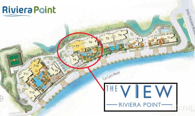 Bán The View - Riviera Point L29, tiện ích Sky Garden, vị trí đặc biệt 125.5m2, 5.55 tỷ, TT 1%/th