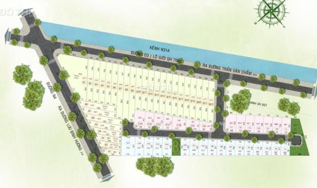 Bán đất nền dự án tại đường Trần Văn Chẩm, Củ Chi, Hồ Chí Minh diện tích 80m2, giá 10 triệu/m2